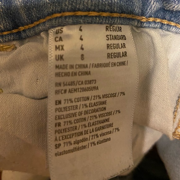 Hi- rise jegging cropped jeans - Picture 7 of 7